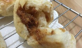 肉松大爆料面包怎么做视频,面包制作视频攻略